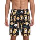 thumbnail image 1 of Fotbe Cute Dogs Corgi Pantalones Cortos de Pijama para Hombre, Ropa de Dormir, Pantalones de Pijama Cortos para Hombre-4X-Large, 1 of 6