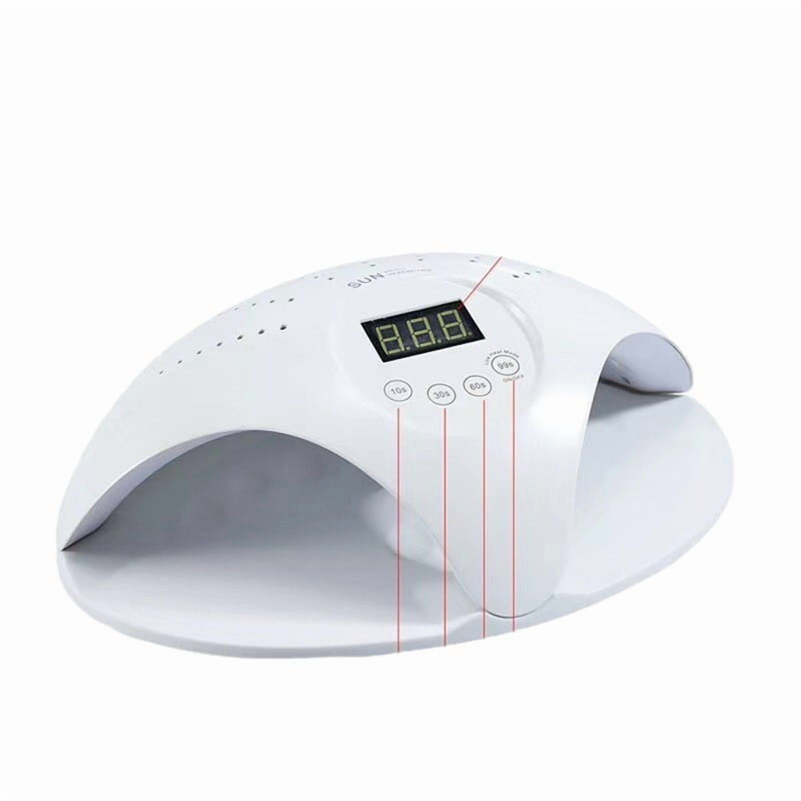 SUN669 48W Smart Sensor Nail Lamp - UV LED Nail Dryer for Gel Polish, Fast Curing Light with Auto Motion Detection, Quick-Dry Manicure Machine for Home Use
