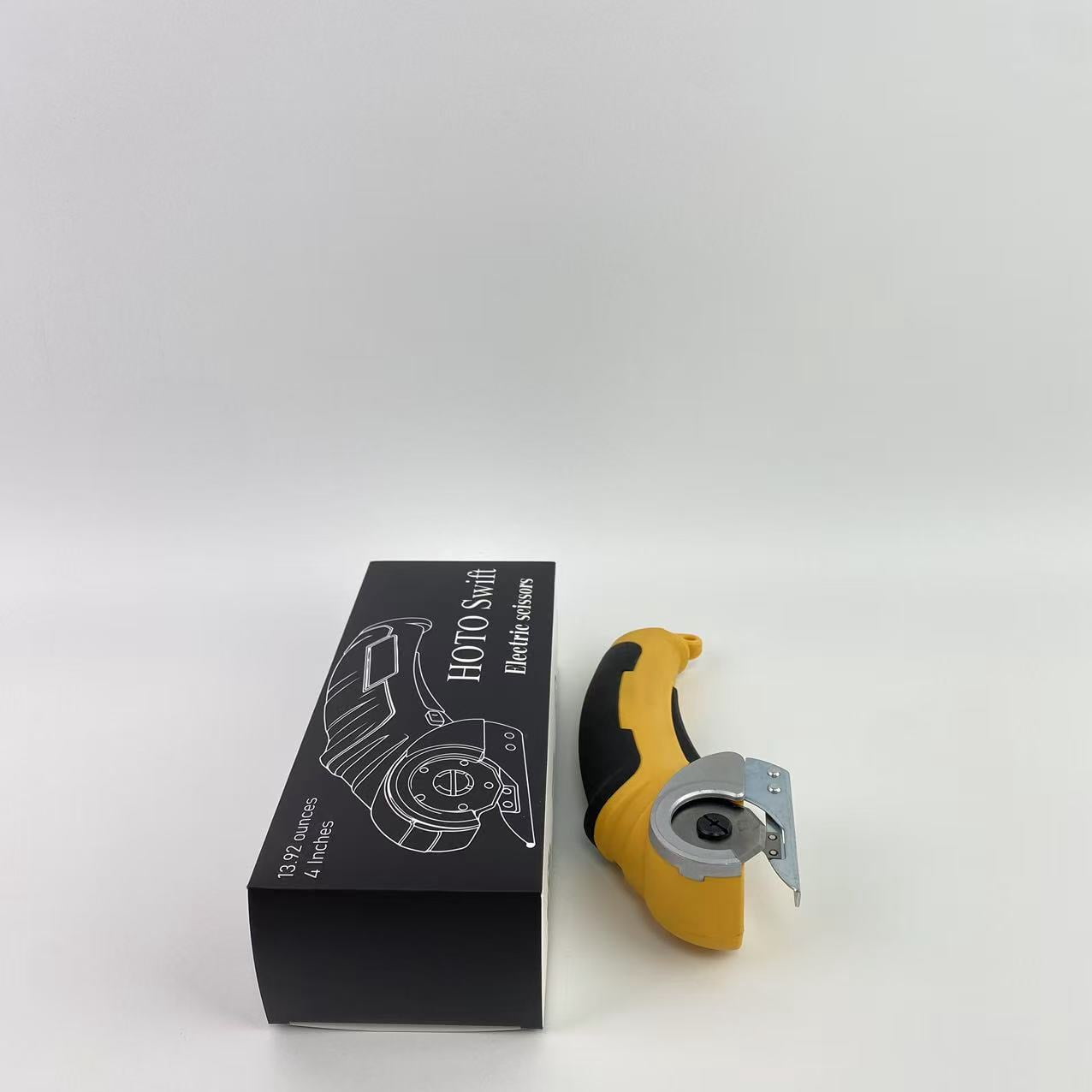 HOTO Swift Electric scissors,Cordless Electric Scissors, Rotary Cutter for Fabric and Cloth, Fabric Cutter for Carpet Leather Felt with Storage Box