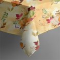 thumbnail image 5 of Fall Pumpkins Leaves Pattern Square Tablecloth,Waterproof Square Table Cover,Wipeable Spillproof Washable Table Cover for Home Kitchen Party Decor 42"X42"(107x107cm), 5 of 6