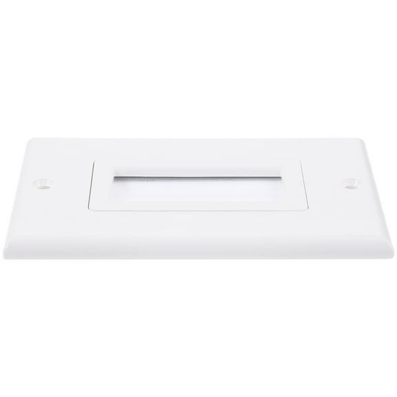 WORGEOUS Wall Plate Cable Pass Through Cable Outlet Cover Plate Cable Management Wall Cover