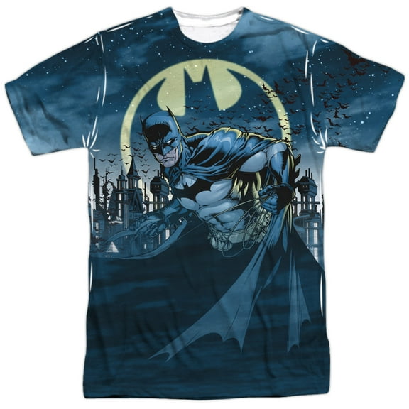 Batman Men's Heed The Call Sublimation T-shirt White