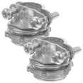 thumbnail image 1 of 2pcs Wire Clamp 1/2 Inch Clamp Type Cable Connector Metal Conduit Cable Clamp, 1 of 8