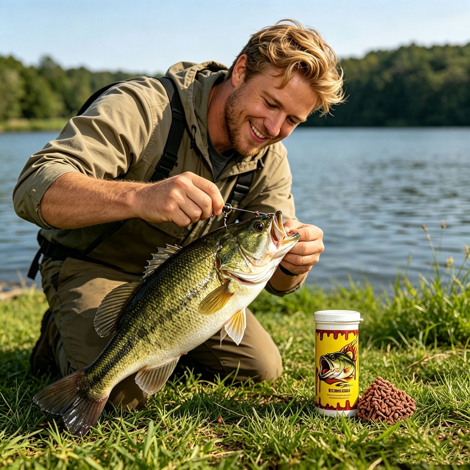 Fishing Bait, 2026 New Belly Bombs Fishing Attractant â Instant Fizzing, Scent Dispersion for Soft & Bait Bands â Attracts More Strikes