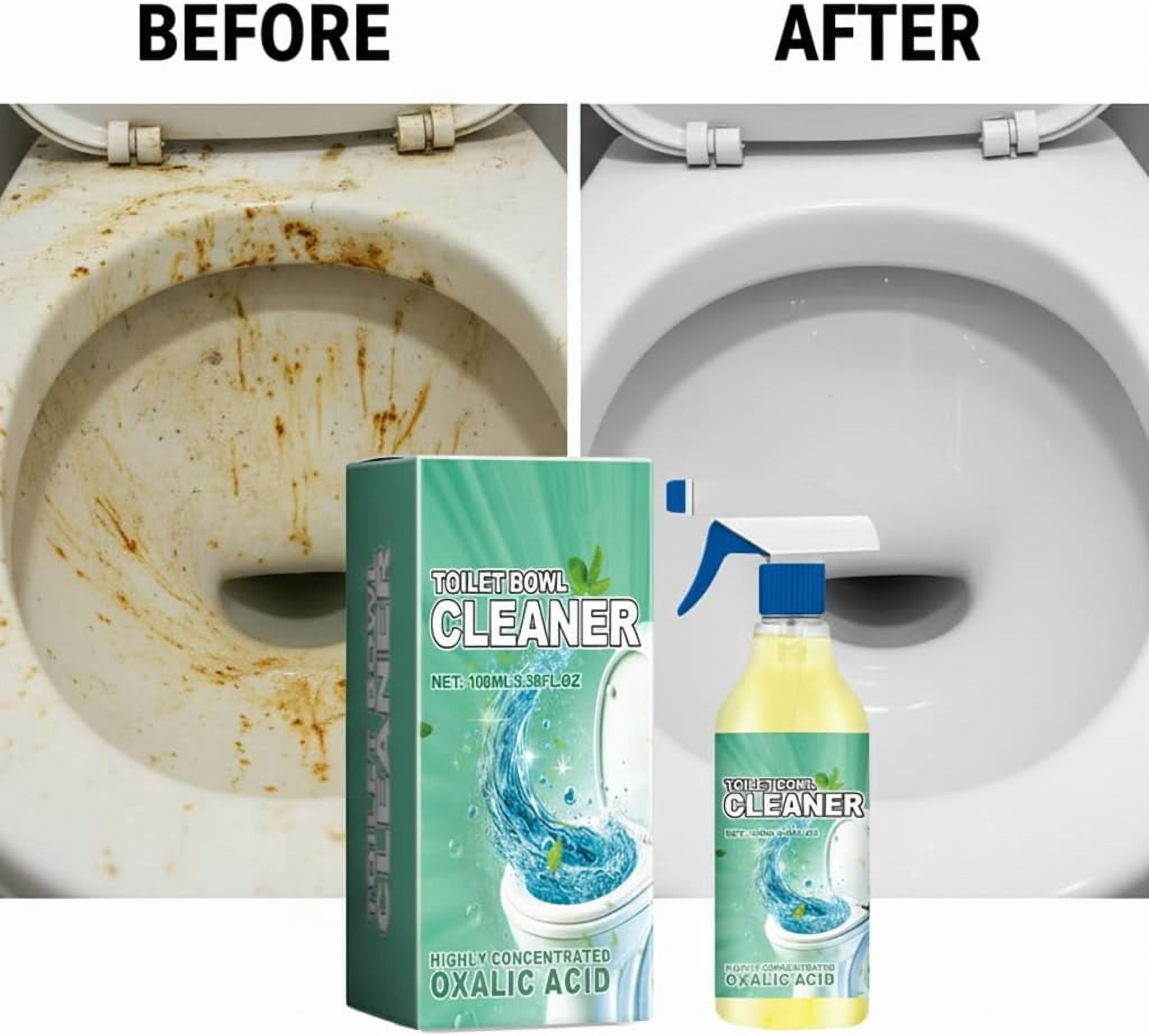 Amirose Bathroom Cleaner, Powerful Stain Removal Cleaner Spray, Powerful Cleaning Foam Cleaner for Bathroom, Kitchen, Bathtub, Toilet, Porcelain, Tiles (3pcs)