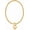 Beads Chain Heart, variant on Gold Chunky Chain Necklace for Women Puffy Heart Pendant Necklace White Gold Thick Chunky Chain Link Necklaces Heart Coin Choker Necklace