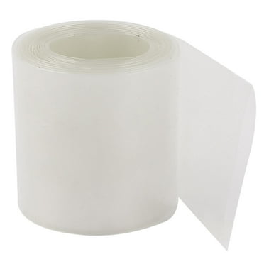 Clear 2:1 Polyolefin Heat Shrink Tubing Shrinkable Tube 5cm Wide 3Meter 10Ft