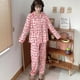 thumbnail image 4 of Sanrio-Pijama de Hello Kitty Y2K para mujer, conjunto de dos piezas Kawaii, cárdigan informal de dibujos animados, estilo ins, primavera y otoño, 4 of 4
