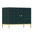 thumbnail image 6 of Boyel Living 2 Doors Accent Sideboard Buffet Cabinet, Green Storage Cabinet with Shelf, Console Cupboard for Kitchen Living Room, 6 of 8