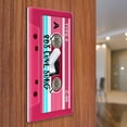 thumbnail image 3 of WIRESTER 1-Gang Toggle Wall Plate/Switch Plate Cover, Pink Cassette Tape Love Song, 3 of 6