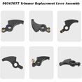 thumbnail image 2 of LoonWear 4PC 90567077 Trimmer Replacement Lever Assembly Compatible with Black & Decker String Trimmer Lever Assembly LST136 LST136 LST136B LST220 LST220FC-AR LST220FC-B2C LST220FC-B3, 2 of 5