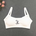 thumbnail image 2 of Shadoumai Girls Soft First Bra with Natural Fit, Training Bras for Girls 7-8, 8-10, 10-12 Cami with Double-Layer Lined Fabric,Girls Sports Bras 7-8, 2 of 7
