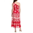 thumbnail image 2 of Taylor womens  Maxi Dress, 6, Red, 2 of 3