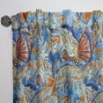 thumbnail image 3 of DESIGN ART Designart 'Orange and Blue Fishes' Animals Curtain Single Panel 52 in. wide x 120 in. high - 1 Panel 120 Inches, 3 of 5