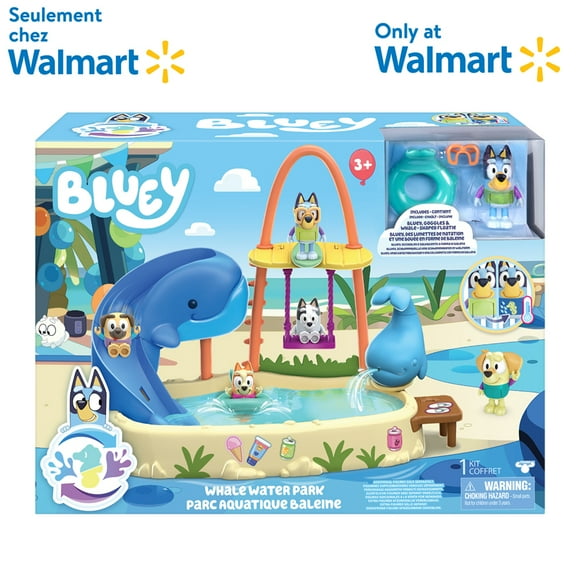 Coffret de jeu Bluey : L'île aux baleines change de couleur – Exclusivité Walmart