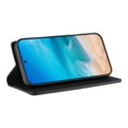 thumbnail image 3 of RFID Blocking Wallet Case for iPhone 14 Magnetic Leather Flip Cover with Stand Black, 3 of 7