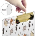 thumbnail image 3 of FMSHPON Cats Kittens Clipboard Hardboard Wood Nursing Clip Board and Pull for Standard A4 Letter 13x9 inches, 3 of 7