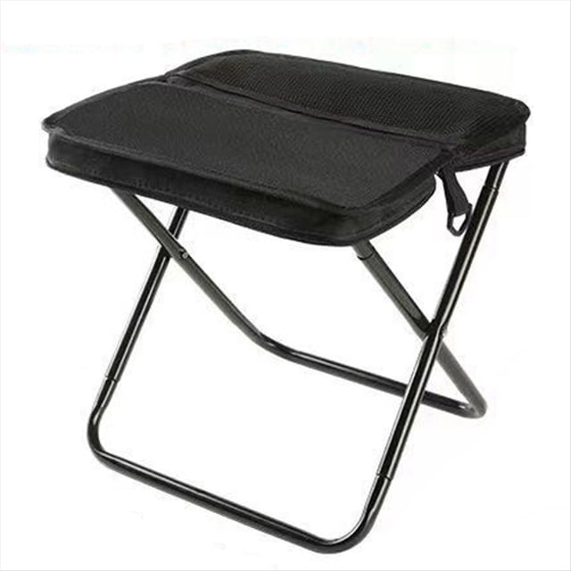 Tabouret Portable pour Alpinisme Randonnée, Tabouret Pliable avec Sac de Transport, Repose-Pieds Extérieur pour Pique-Nique Randonnée Pêche