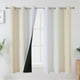 thumbnail image 1 of Cortinas Blackout Estelar Textiler Beige/Blanco Grisáceo 160x160cm, 1 of 9