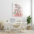thumbnail image 2 of Stupell Industries Your Wings Already Exist Inspirational Phrase Bird Metaphor Inspirational Painting Gallery Wrapped Canvas Print Wall Art, 36 x 48, 2 of 6