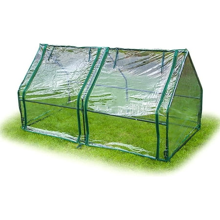 Portable Grow Tunnel Cover - Garden Hot House Polytunnel Cover - Rain-Proof Insulation Room Greenhouse Accessories
