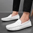 thumbnail image 2 of Men's Casual Loafers Moccasin Slip on Flats Boat Casual Dress Driving Shoes, 2 of 7