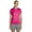 WOW PINK, variant on Womens 4 oz. Cool Dri T-Shirt 4830 (5 PACK)
