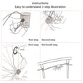 thumbnail image 3 of Maoww Bike Wheel Lights Automatic Light Sensitive LED Bike Spoke Light USB Rechargeable Tire Lights Spoke Light, 3 of 6