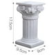 thumbnail image 5 of 4 Uds estatua de pilar romano portavelas de resina estatuilla decoración de, 5 of 9