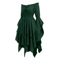 thumbnail image 4 of Likimi Hallowmas Dress For Women Dress Up Solid Color Stage Show Halloween Costumes For Performance Fashionable Cosplay Dresses Size 3Xl, 4 of 4
