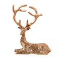 thumbnail image 1 of 2xElk Estatuilla Obra De Arte Estatua De Alce Para Mesa Centro De Mesa Decoración De Sala De Estar, 1 of 8