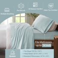 thumbnail image 4 of Juego de sábanas Sleep Philosophy True North Flannel Cotton Queen, 4 of 7