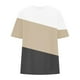 thumbnail image 4 of Camiseta Corta con Cuello Redondo Y Gota Del Hombro para las Mujeres, 4 of 4