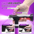 thumbnail image 2 of BigAlex Folding Walking Cane with Dual LED Lights, Adjustable Height Lightweight Walking Stick with Stable Rubber Base and Carrying Bag for Men Women and Seniors, 2 of 7