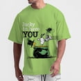 thumbnail image 3 of Camiseta deportiva de verano con estampado de Snoopy, ropa transpirable, talla grande, camiseta para hombre, camiseta de manga corta con impresión 3D para niños, 110, 3 of 5