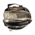 thumbnail image 3 of Mochila casual marca Luxo Brand modelo UNIBELLA de nylon sintética satinado acolchada color dorado, 3 of 5
