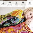 thumbnail image 3 of ONETECH  Colorful Elephant Blanket for Bed Dean Russo Elephant Throw Blanket for Women, Men and Kids Super Soft Plush Elephant Blanket Throw Blanket for Elephant Lovers, 3 of 6