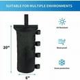 thumbnail image 3 of Heavy Duty Canopy Weight Bags Set For Outdoor Shelter Stability, Durable Material Assures Longevity In Various Environments Without Filler, 3 of 5