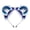 Blue white, variant on Adjustable Flying Ears Hairband For Soft Plush Lightweight Headwear For Parties
