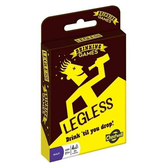 Legless - The Bar Drinking Game That Mixes Category Creativity with Alcohol - 69 Cards (Nice)