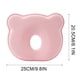 thumbnail image 3 of Funda de almohada y soporte para el cuello, transpirable, de malla 3D, de algodón, para cuna, reposacabezas para cochecitos de bebé y niños pequeños, un biberón, 3 of 9