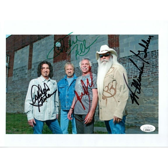 The Oak Ridge Boys Band Signed Autographed 8.5X11 Photo James Allen JSA AM56431