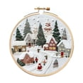 thumbnail image 2 of Christmas Embroidery KIT,Adults Kids DIY Handmade,Hand Embroidery Kits With Stamped Embroidery Pattern, 2 of 5