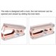 thumbnail image 5 of Stapler Tool Tool, Staplers Puller with Acrylic Body Metal Jaws for Office Home Office Accessories Rose Gold 2 Pack, 5 of 5