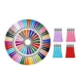 thumbnail image 4 of 100 PCS Colored 60mm Bulk Tassel Pendant DIY making supplies key Keychain Keyring Purse Gift, 4 of 9