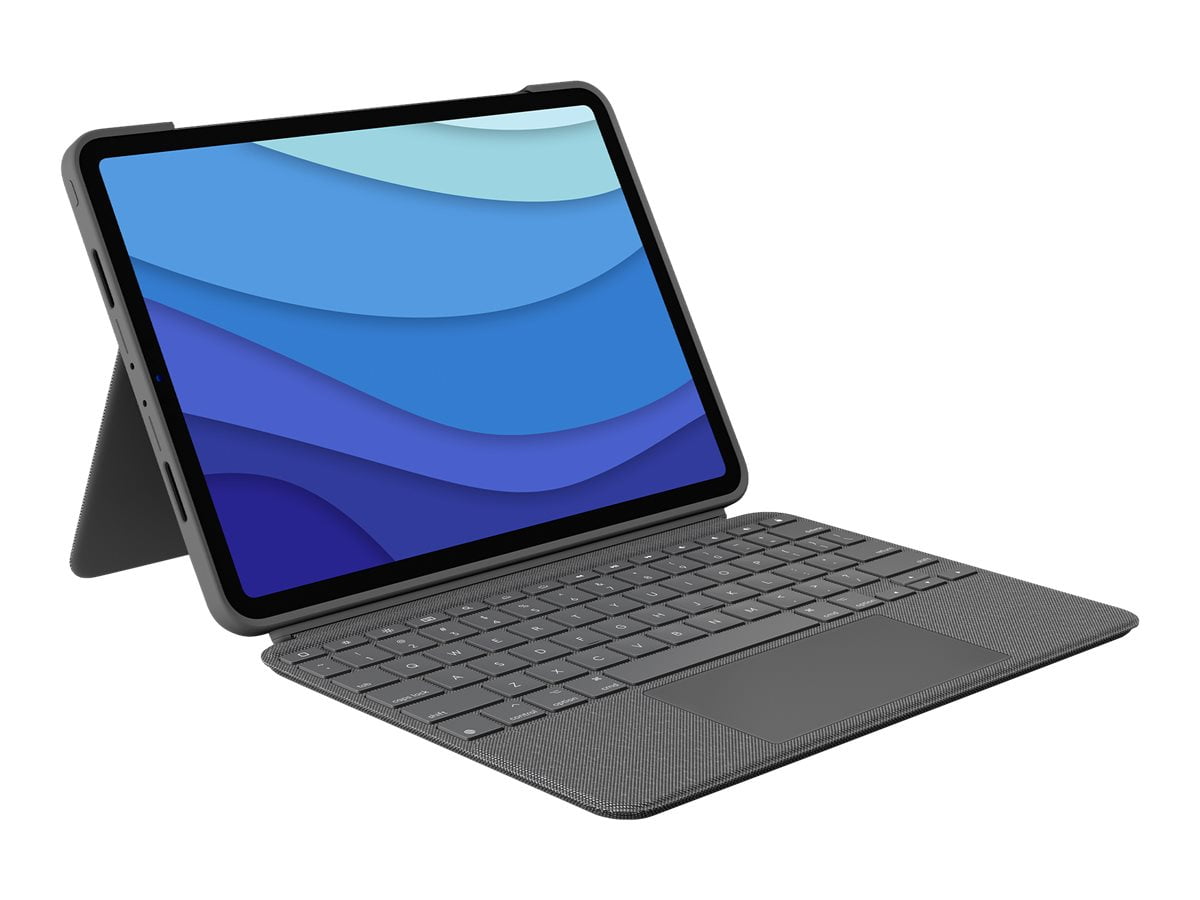 Logitech Combo Touch - Keyboard and folio case - with trackpad