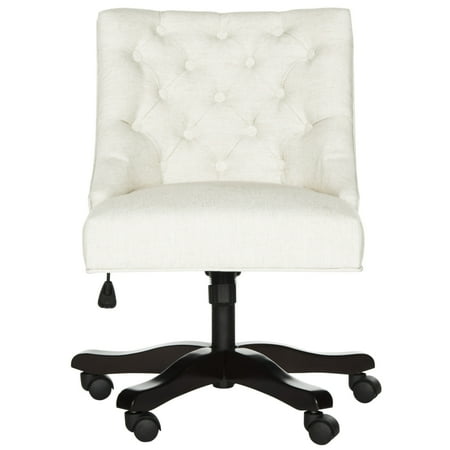 UPC: 0889048189522 | SAFAVIEH Soho Tufted Swivel Desk Chair with Caster  Cream Linen
