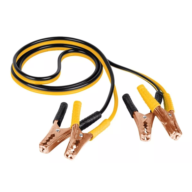 Juego De Cables Para Pasar Corriente Cal 10 2.5 Mt 125 Amp amarillo/Negro