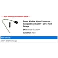 thumbnail image 2 of Power Window Motor Connector - Compatible with 2009 - 2012 Ford Escape 2010 2011, 2 of 2