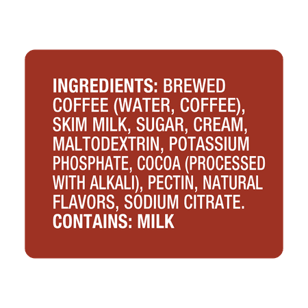 Victor Allen's Mocha Ready-to-Drink Iced Coffee Latte, 8 fl oz